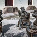 CUB CAMA Camaguey 2019APR22 018  In just on a hour, we got to see a few of the city’s historical sites like   Plaza de los Trabajadores  ,   Teatro Principal de Camag&uuml;ey   as well as the gallery and street sculptures of renowned local artist   Martha_Jim&eacute;nez  . : - DATE, - PLACES, - TRIPS, 10's, 2019, 2019 - Taco's & Toucan's, Americas, April, Camagüey, Caribbean, Cuba, Day, Monday, Month, Year